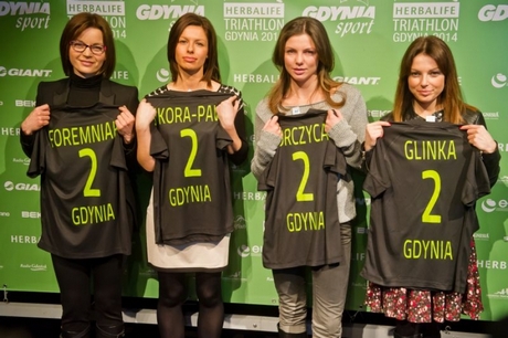 Foremniak, Glinka i Gorczyca ambasadorkami Herbalife Triathlon Gdynia 2014