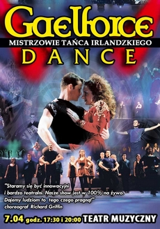 GAELFORCE DANCE - Mistrzowie Tańca Irlandzkiego ponownie w Polsce