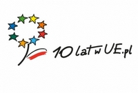 10 lat w Unii Europejskiej - logo 10 lat w Unii Europejskiej - logo