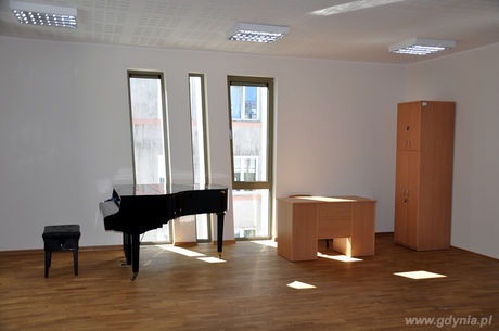 W ramach inwestycji dla Szkoły Muzycznej zakupiono również nowe instrumenty, fot. Michał Kowalski