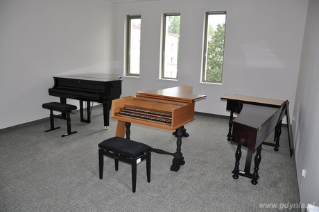 W ramach inwestycji dla Szkoły Muzycznej zakupiono również nowe instrumenty, fot. Michał Kowalski