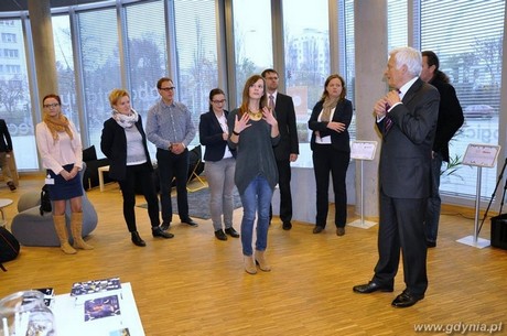 Jerzy Buzek z wizytą w Pomorskim Parku Naukowo-Technologicznym / fot. PPNT