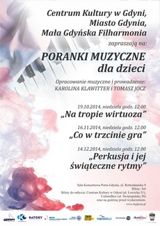 Mała Gdyńska Filharmonia „Perkusja i jej świąteczne rytmy