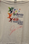 Koszulka z autografem Roberta Lewandowskiego, fot. Michał Kowalski