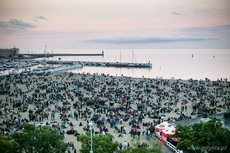 Cudawianki na plaży miejskiej w Gdyni, fot. Karol Stańczak