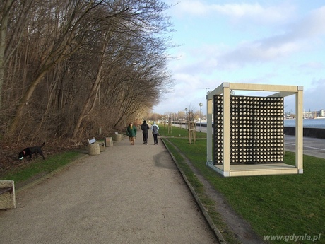 Wizualziacja instalacji kopiuj wklej na Gdynia Playground 2015