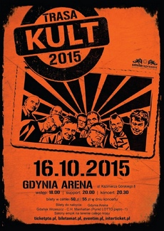 Kult wystąpi w Gdynia Arena