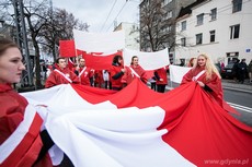 Parada z okazji 97. Gdyńskich Urodzin Niepodległej, fot. Karol Stańczak