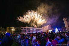 Mikołajki 2015 na placu Grunwaldzkim, fot. Karol Stańczak