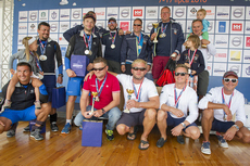 Ceremonia medalowa Volvo Gdynia Sailing Days, fot. Szymon Sikora / Polski Związek Żeglarski