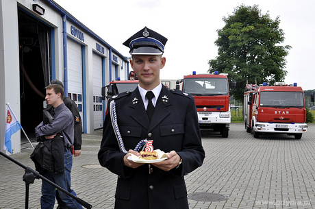 Uroczystość z okazji 5-lecia Młodzieżowej Drużyny Pożarniczej w Gdyni, fot. Dorota Patzer