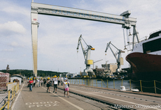 Wydarzenie Odkrywamy gdyńskie stocznie z okazji 90-lecia Gdyni, fot. Mateusz Skowronek