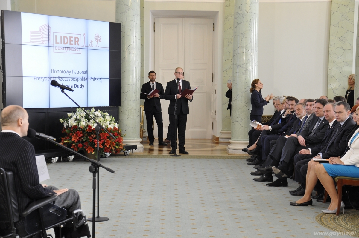 Gala - Lider Dostępności w Pałacu Prezydenckim / fot. Sebastian Drausal