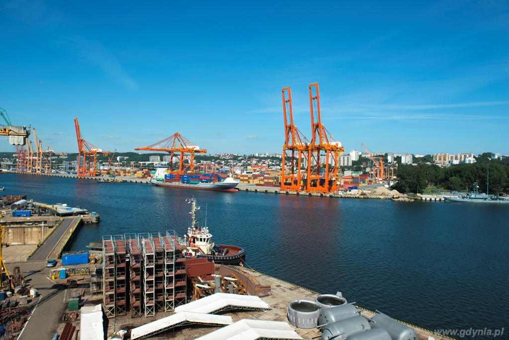 Port w Gdyni, fot. Hydromega sp. z o.o.
