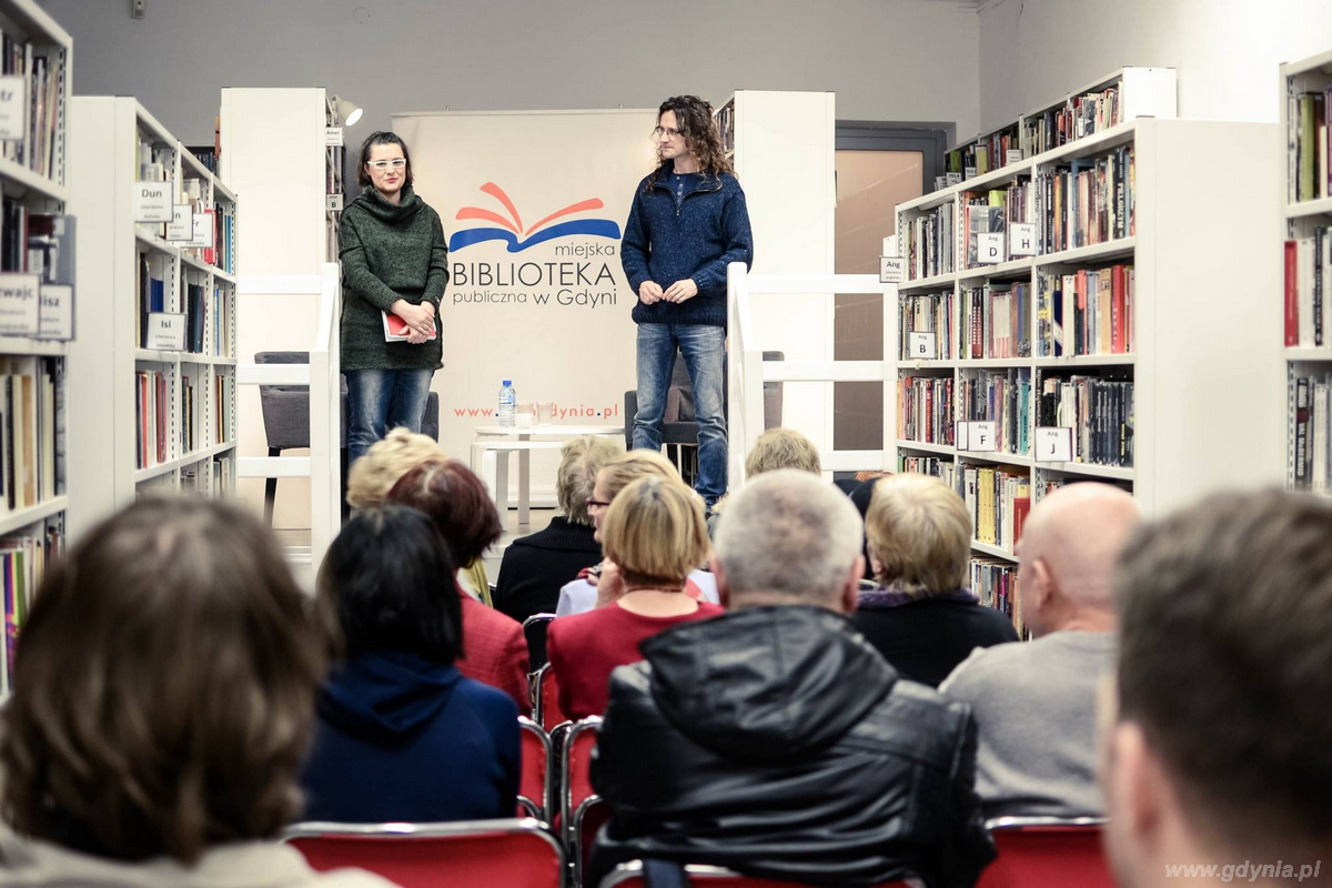 Spotkanie w Miejskiej Bibliotece Publicznej, fot. mat. prasowe Miejskiej Biblioteki Publicznej w Gdyni
