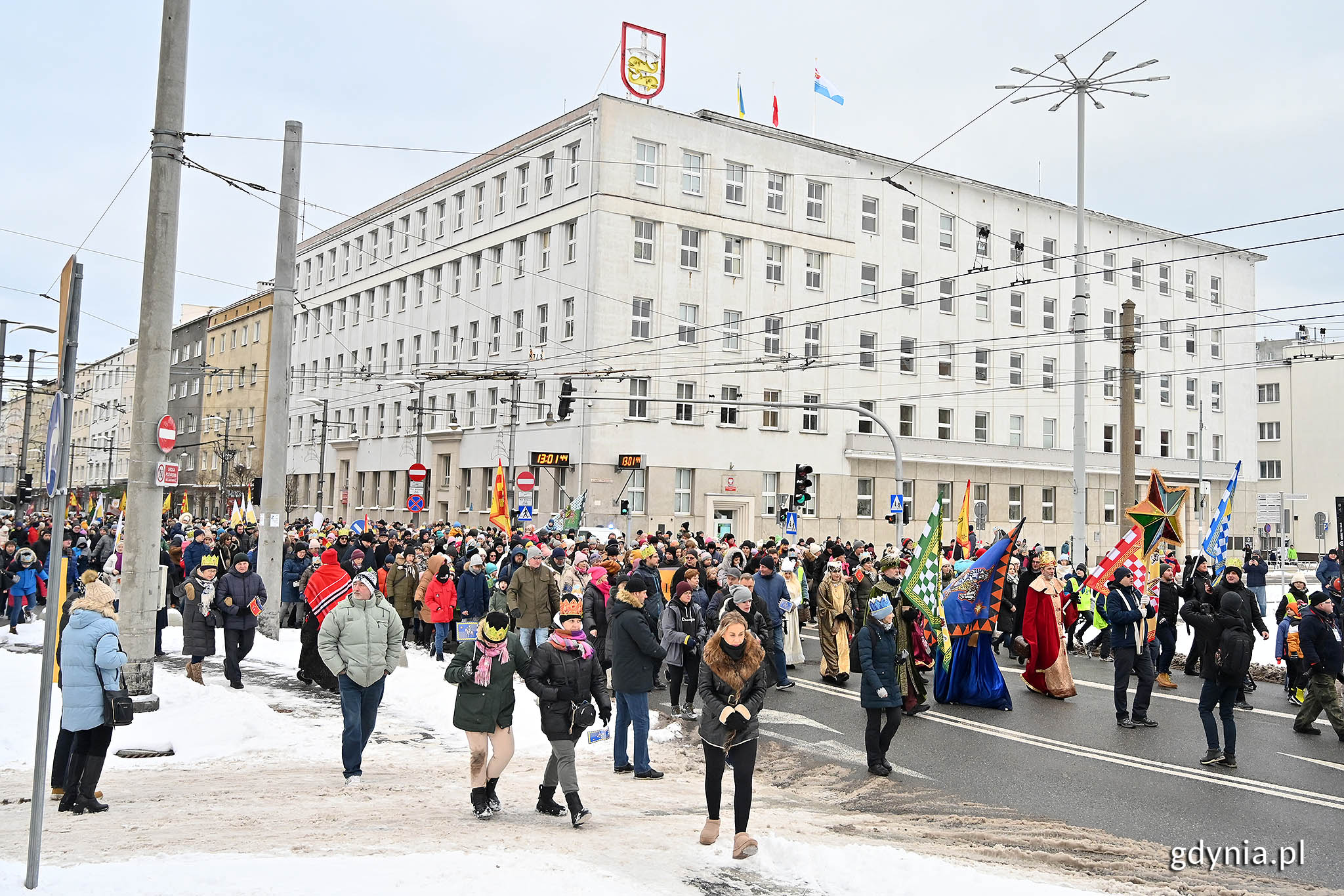 Orszak Trzech Króli przeszedł ulicami Gdyni Gdynia