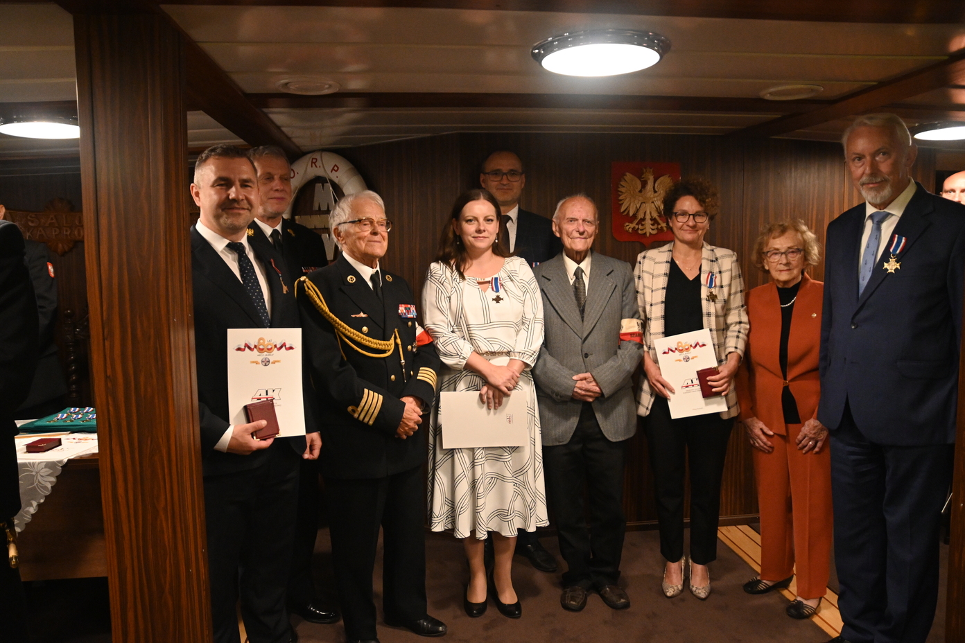 Prezydent Gdyni uhonorowana przez żołnierzy AK Gdynia