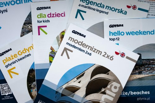Nowe gdyńskie foldery (fot. Kamil Zoch)