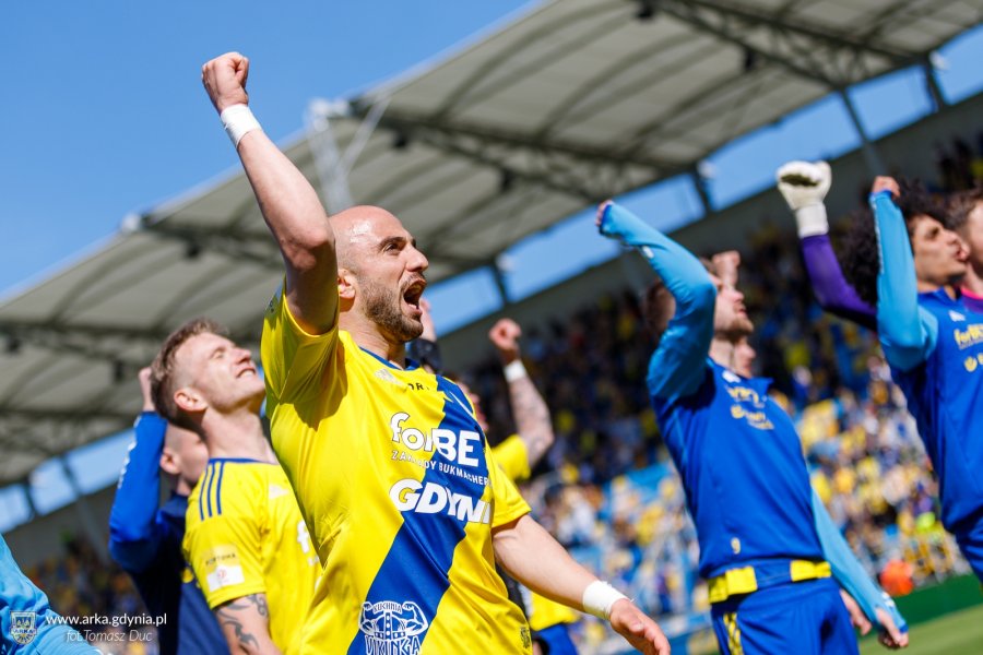 Fortuna 1 Liga: Arka Gdynia - Wisła Kraków