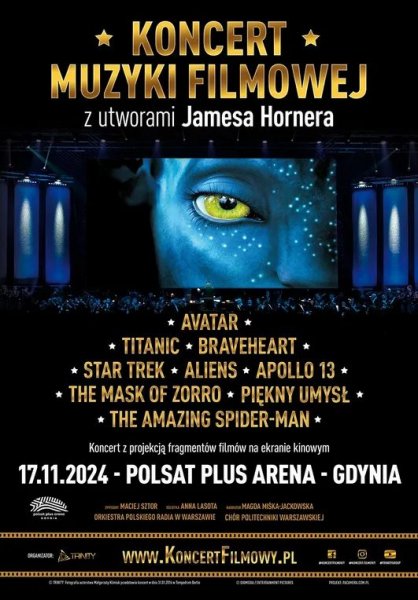 Koncert Muzyki Filmowej Jamesa Hornera