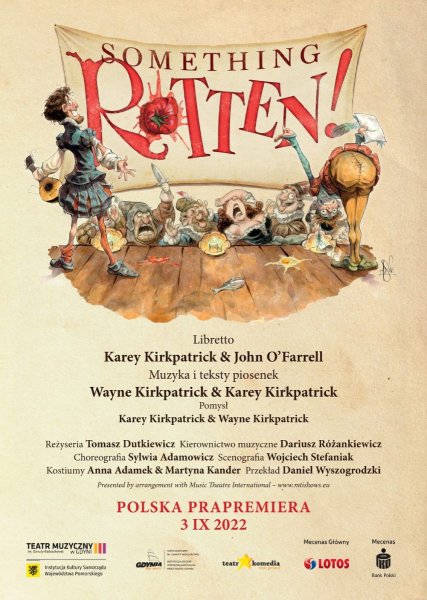 Spektakl: Something rotten, czyli coś się psuje