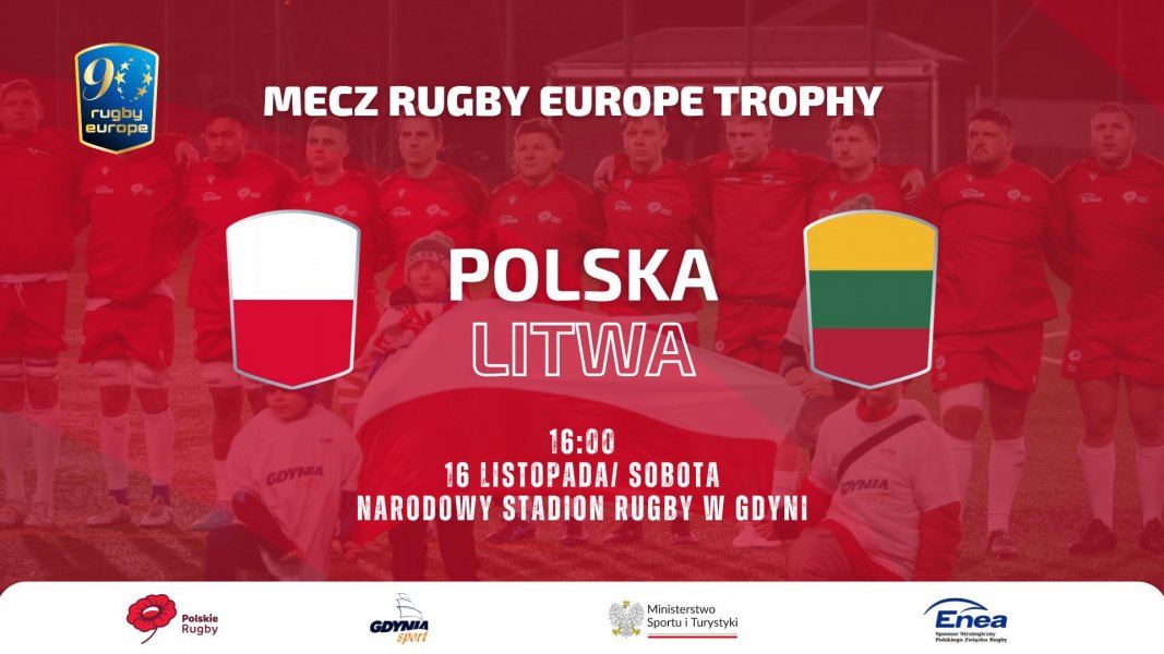 Polacy rozpoczną swoje zmagania w Rugby Europe Trophy meczem w Gdyni