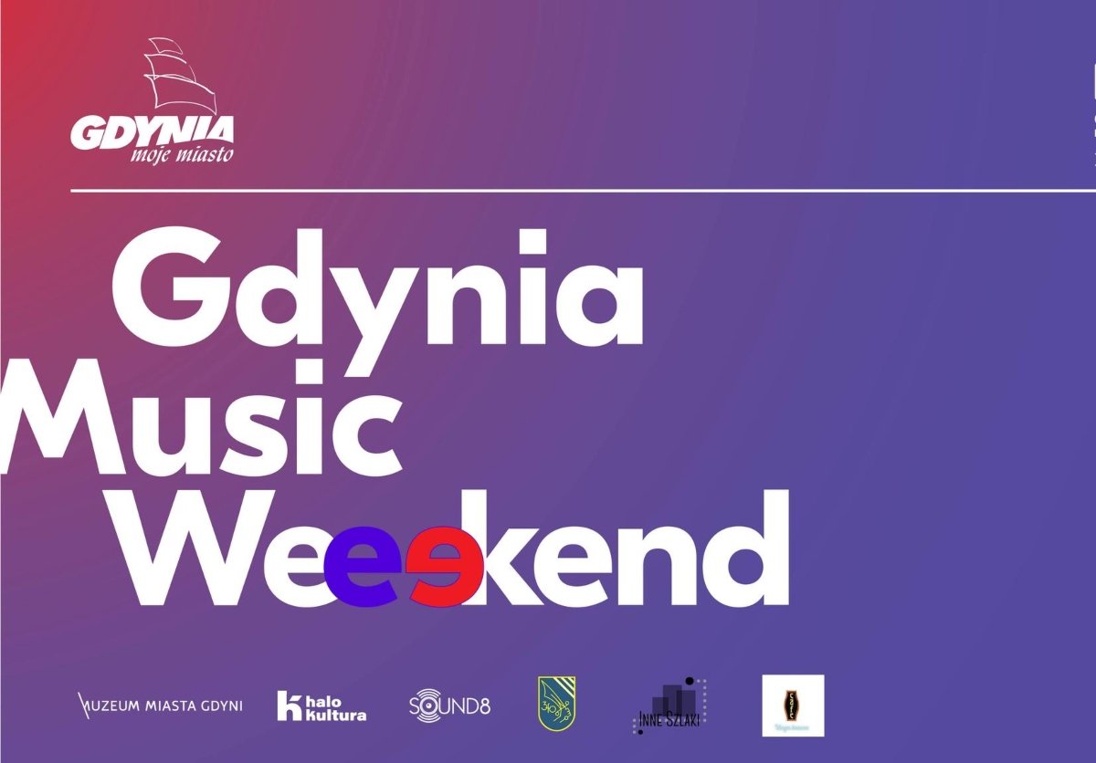 Grafika promująca 2. edycję festiwalu Gdynia Music Weekend (materiały prasowe)