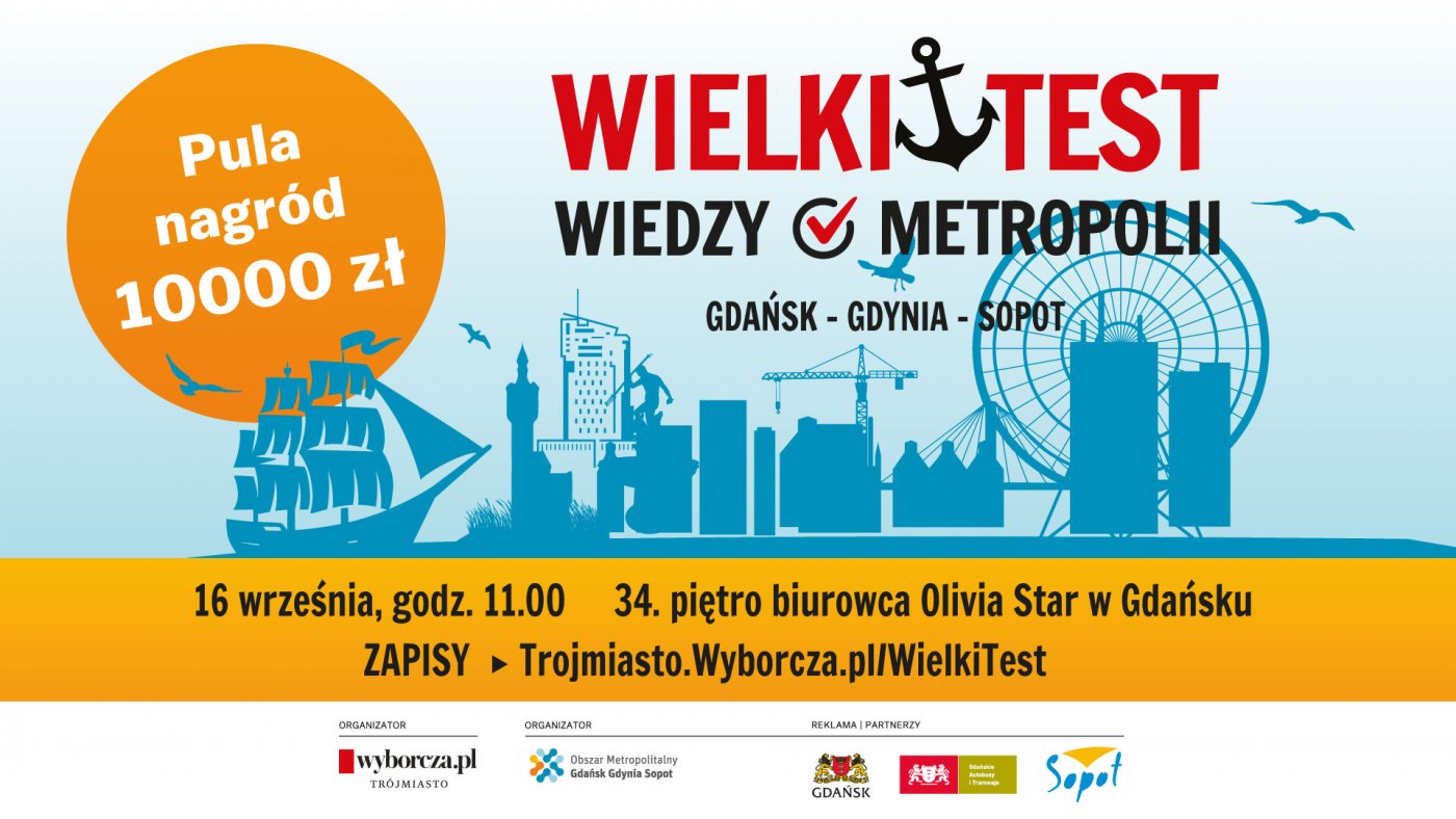 Wielki Test Wiedzy o Metropolii. Materiały organizatorów