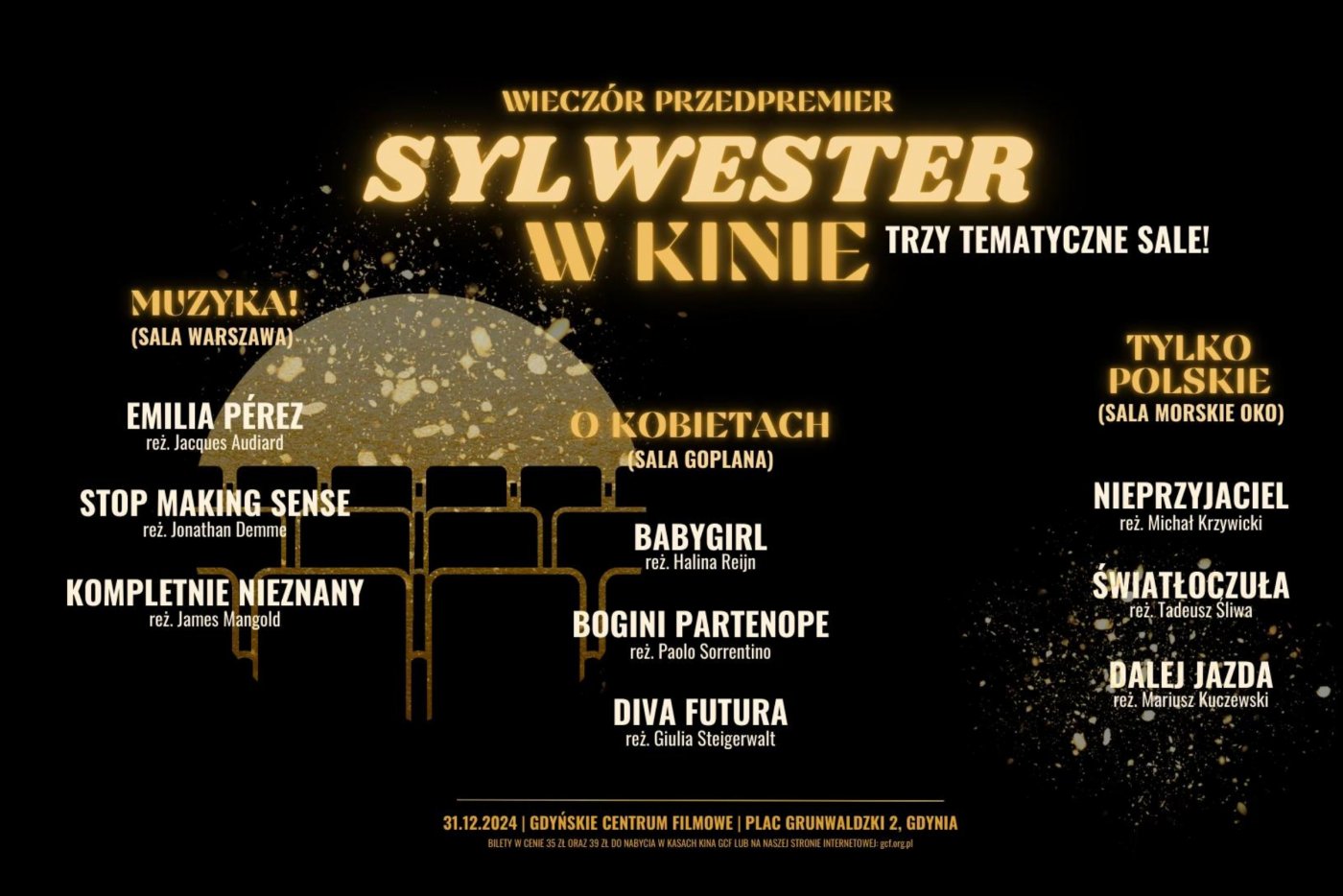 Gdyńskie Centrum filmowe zaprasza na sylwestra w kinie (materiały prasowe)