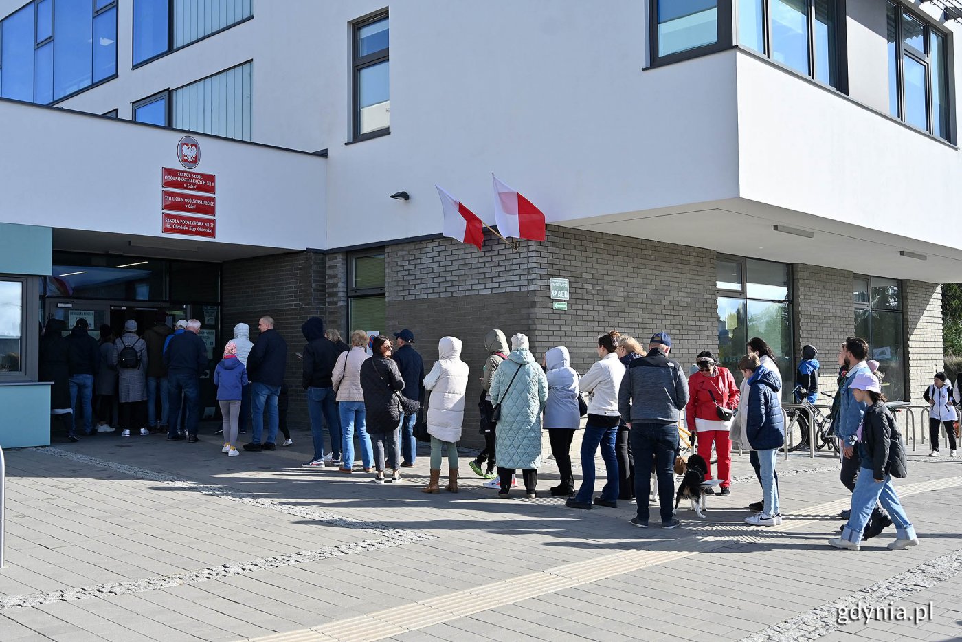 W Gdyni w referendum wzięło udział 28,13% uprawnionych. Fot. Michał Puszczewicz