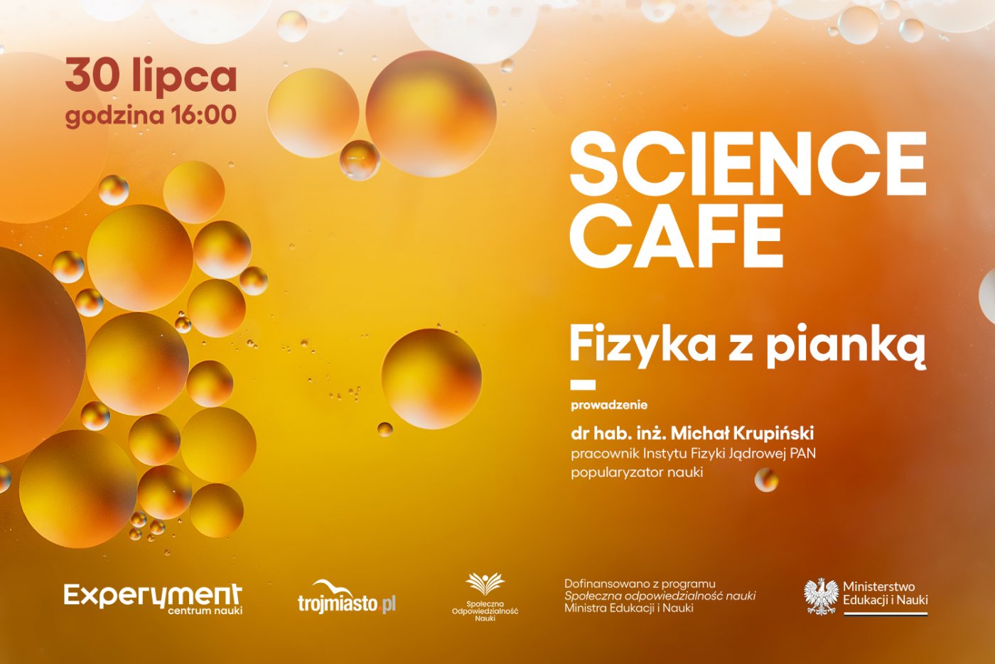 Science Cafe. Fizyka z pianką