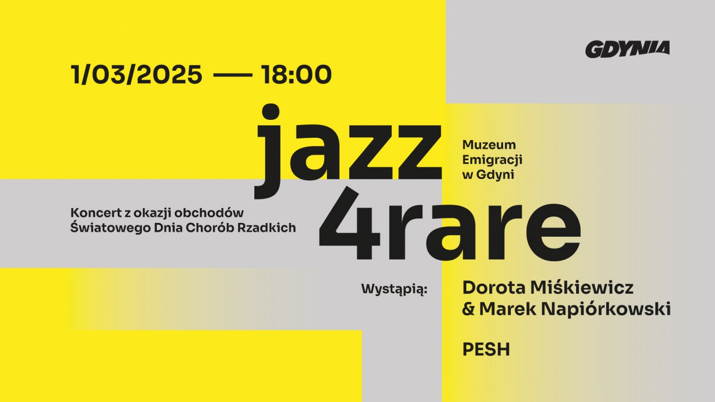 Koncert Jazz4rare odbędzie się 1 marca w Muzeum Emigracji (fot. materiały prasowe)