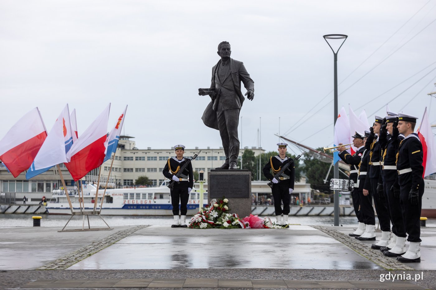 Uroczystości z okazji 161. rocznicy urodzin Tadeusza Wendy odbędą się na ostrodze molo Rybackiego (fot. Karol Stańczak)