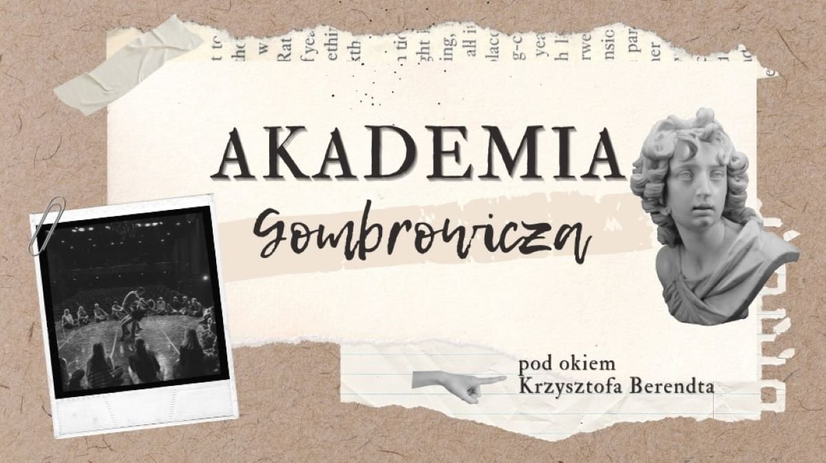 Nabór do Akademii Gombrowicza trwa do 23 lutego (fot. materiały prasowe Teatru Miejskiego im. Witolda Gombrowicza)