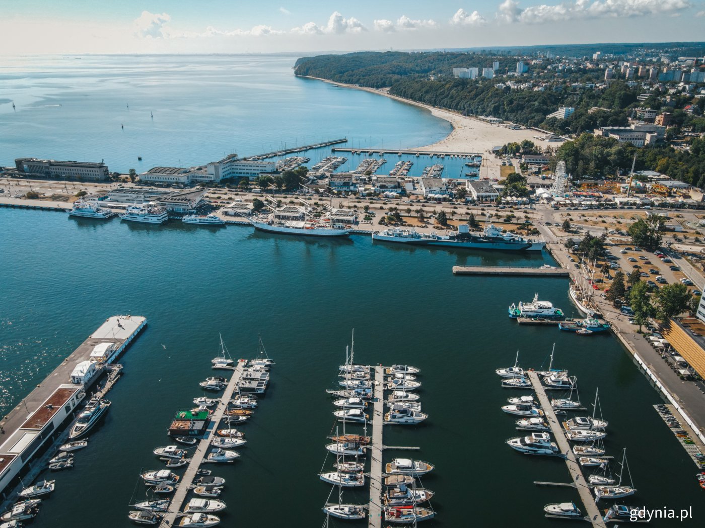 Gdynia z lotu ptaka, fot. M. Mielewski