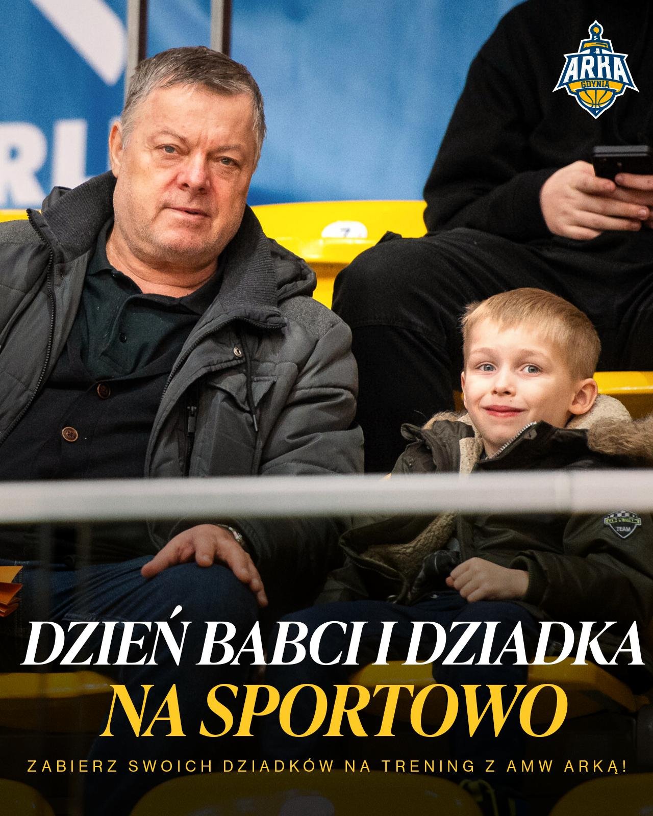 Dzień Babci i Dziadka na sportowo z AMW Arką Gdynia // mat. prasowe