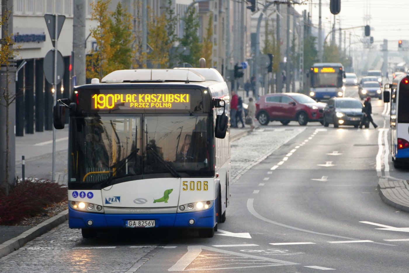 Od 21 grudnia 2024 roku do 3 stycznia 2025 roku pojazdy komunikacji miejskiej będą funkcjonować według zmienionych zasad (fot. ZKM Gdynia)