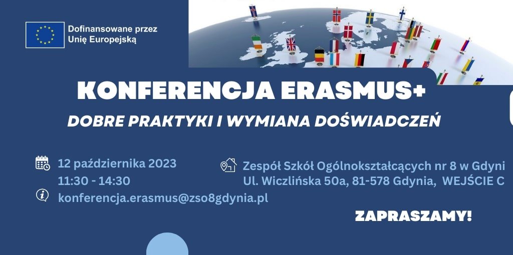 Konferencję organizuje ZSO nr 8 w Gdyni // materiały organizatora