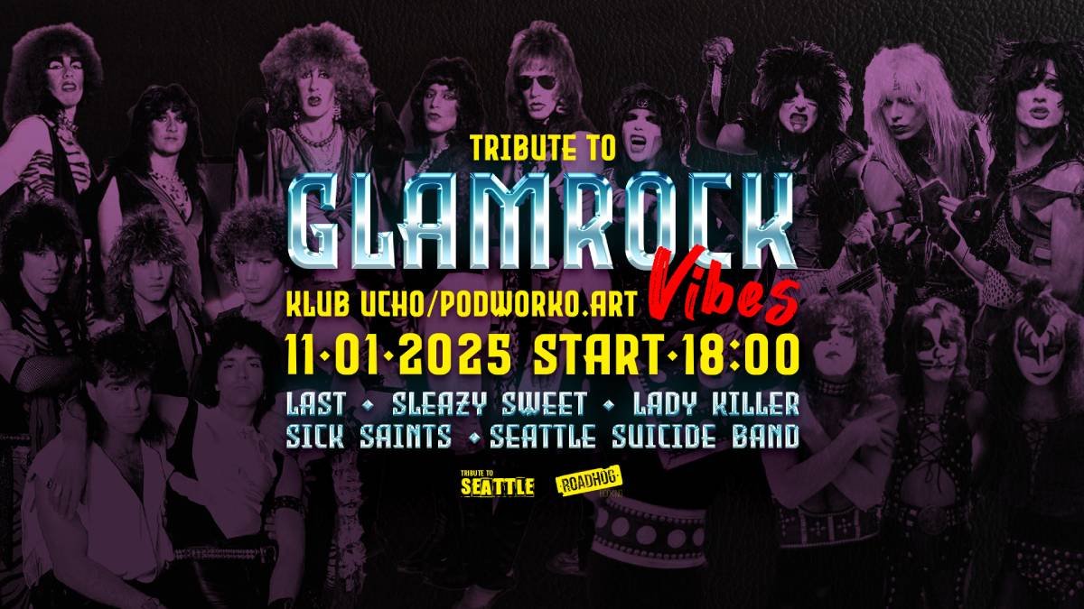 Plakat festiwalu Tribute To GlamRock Vibes (fot. materiały prasowe)