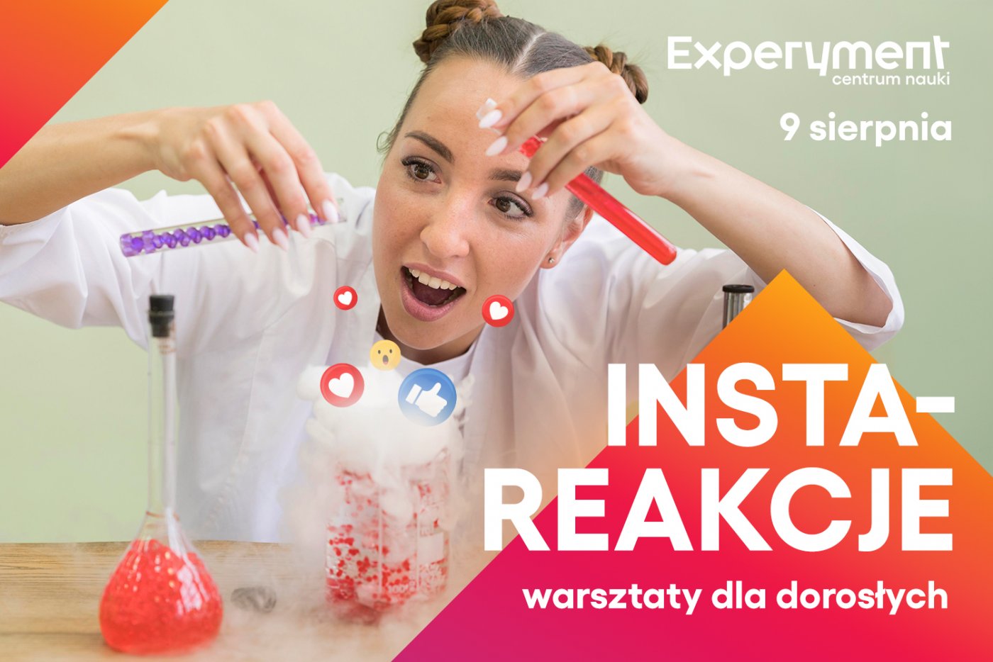 Warsztaty dla dorosłych. Instareakcje