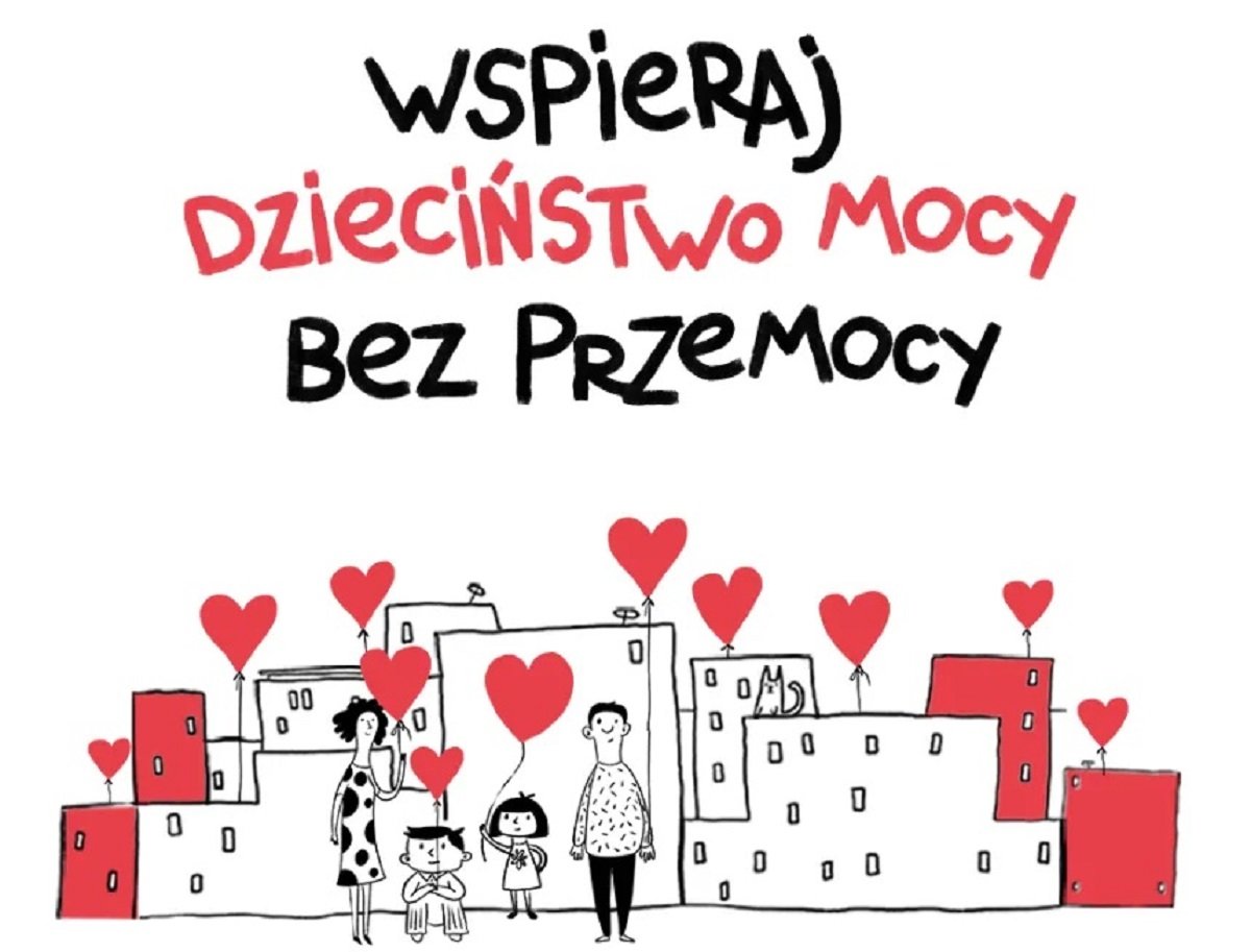 Kampania DZIECIŃSTWO BEZ PRZEMOCY jest wyrazem sprzeciwu wobec krzywdzenia dzieci w Polsce i promuje rozwiązania sprzyjające dobremu dzieciństwu. (fot. dziecinstwobezprzemocy.pl)