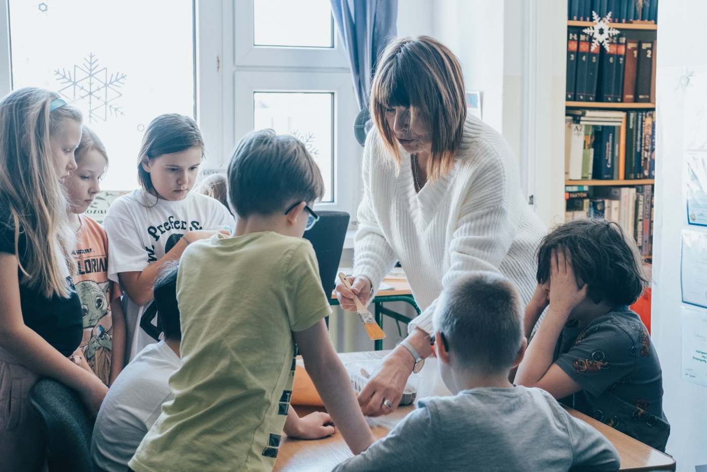 Gdyńskie biblioteki szkolne tętnią życiem //fot. Filip Śmigielski