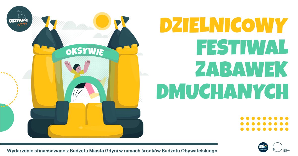 Świetna zabawa na Oksywiu już w najbliższą sobotę (grafika: plakat wydarzenia)