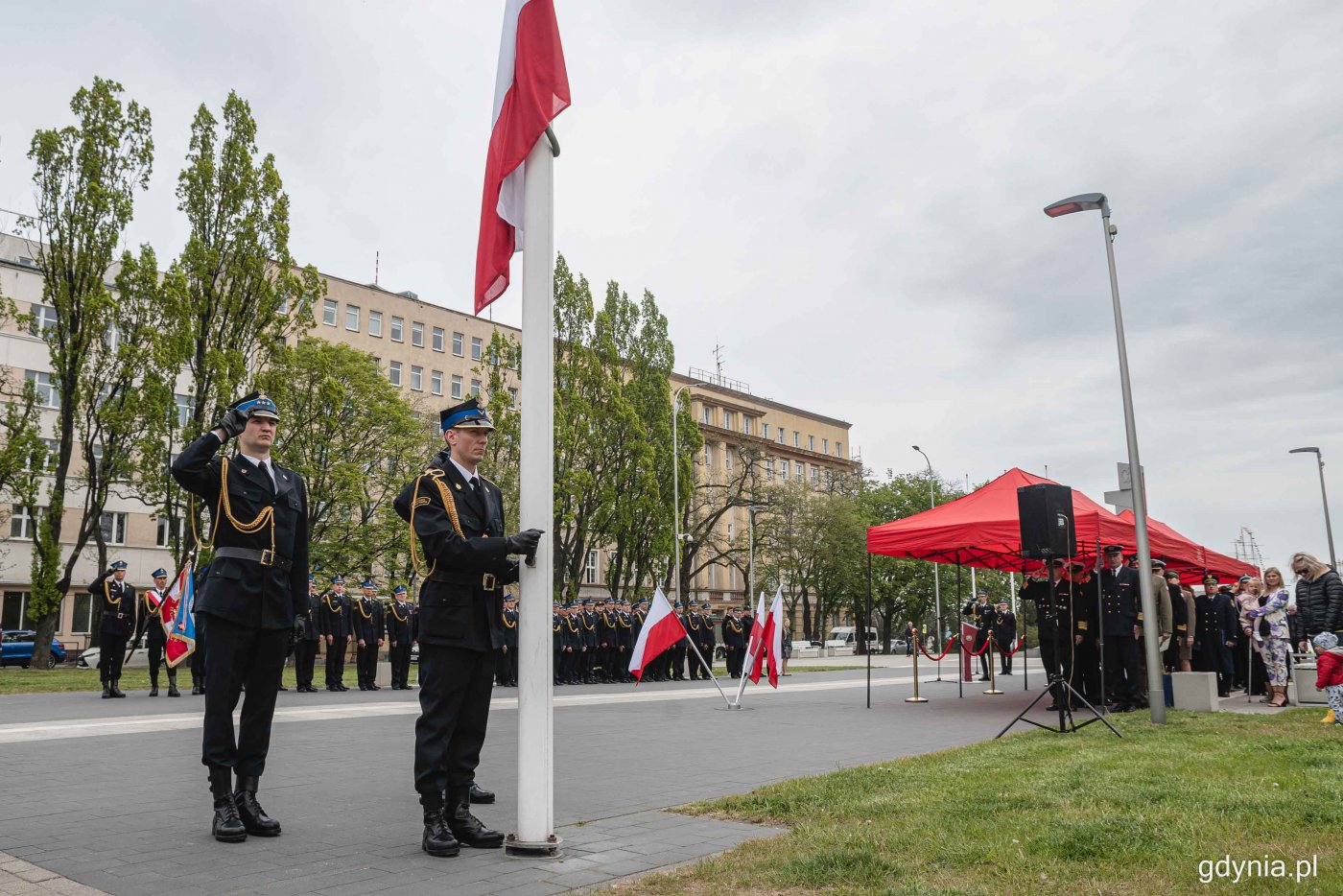 Gdyńskie obchody Dnia Strażaka. Fot. Kamil Złoch