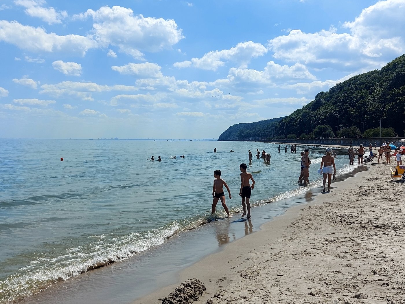 Plaża w Gdyni (fot. Magdalena Starnawska)