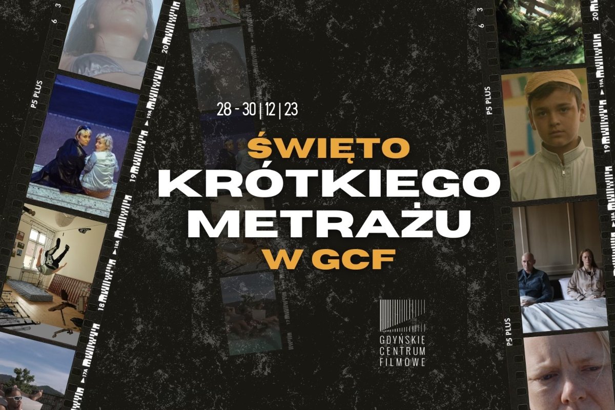 Grafika promująca Święto Krótkiego Metrażu w GCF-ie // materiały prasowe