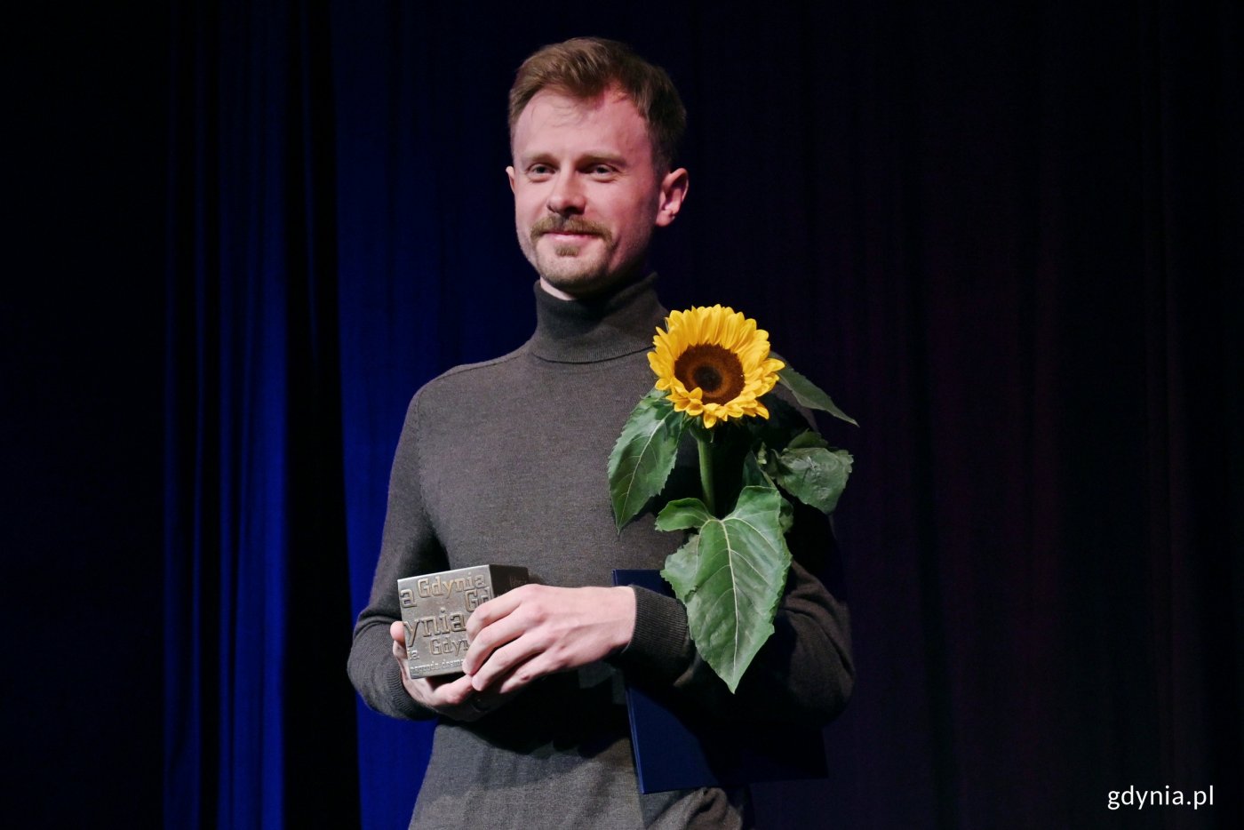 Radosław Maciąg, laureat 17. edycji konkursu o Gdyńską Nagrodę Dramaturgiczną (fot. Magdalena Czernek)