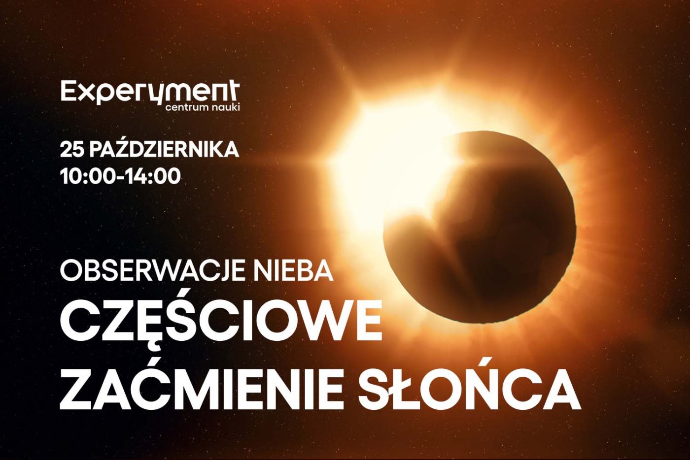 Częściowe zaćmienie słońca w Experymencie