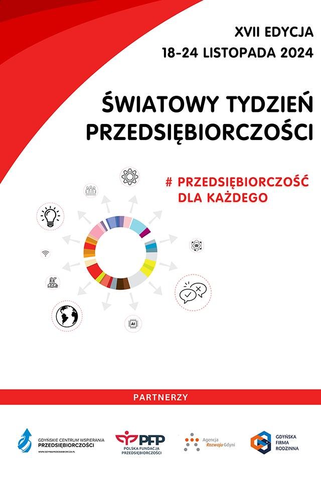 W dniach 18-24 listopada odbędzie się 17. edycja Światowego Tygodnia Przedsiębiorczości // mat. prasowe