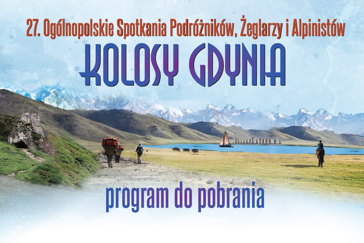 grafika 27. Ogólnopolskich Spotkań Podróżników, Żeglarzy i Alpinistów - program do pobrania